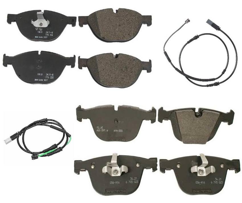 BMW Disc Brakes Kit - Pads Front and Rear